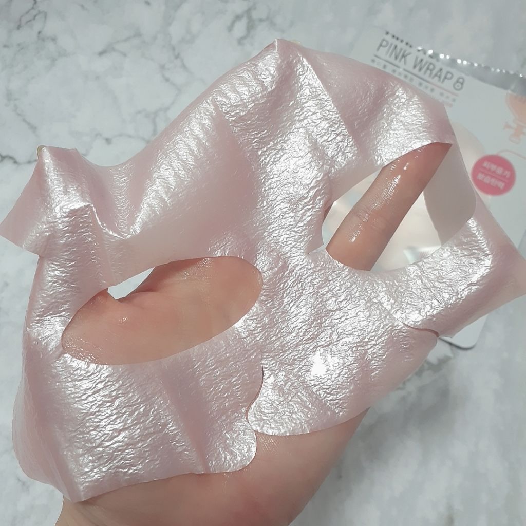 エアパッキン ピンク ラップ マスク/MEDIHEAL/シートマスク・パックを使ったクチコミ(3枚目)