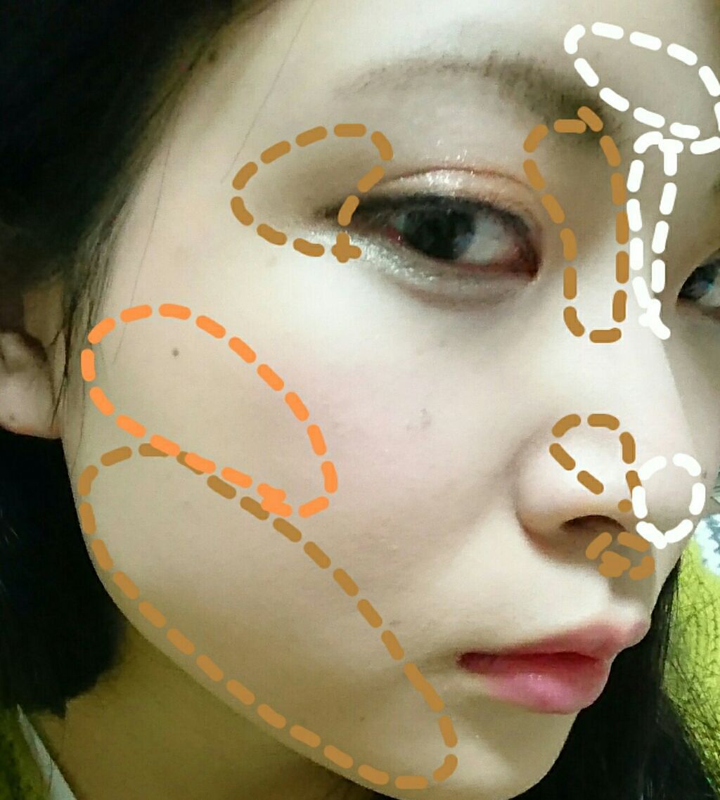 フェイスカラー デザイニングパレット/IPSA/プレストパウダーを使ったクチコミ(2枚目)