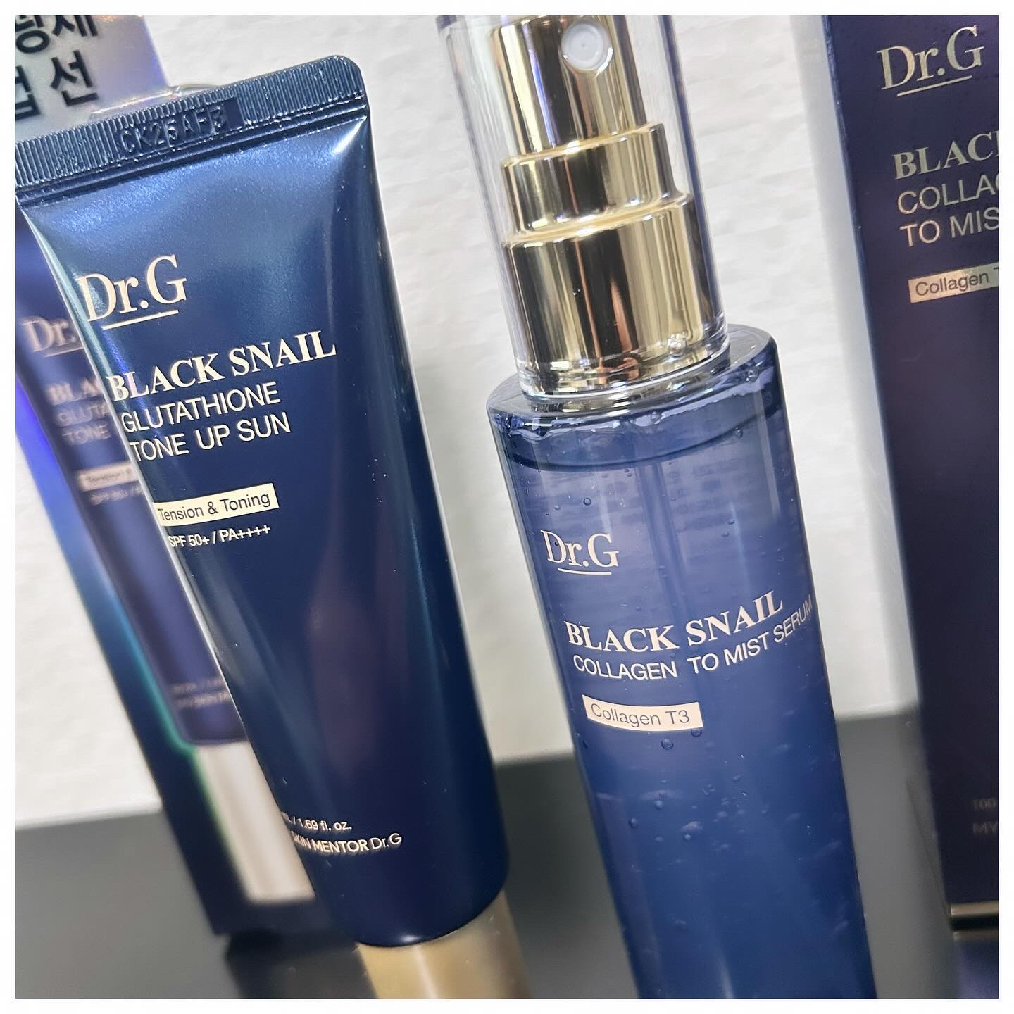 ドクタージー ブラックスネイル コラーゲンミスト/Dr.G/ミスト状化粧水を使ったクチコミ（1枚目）