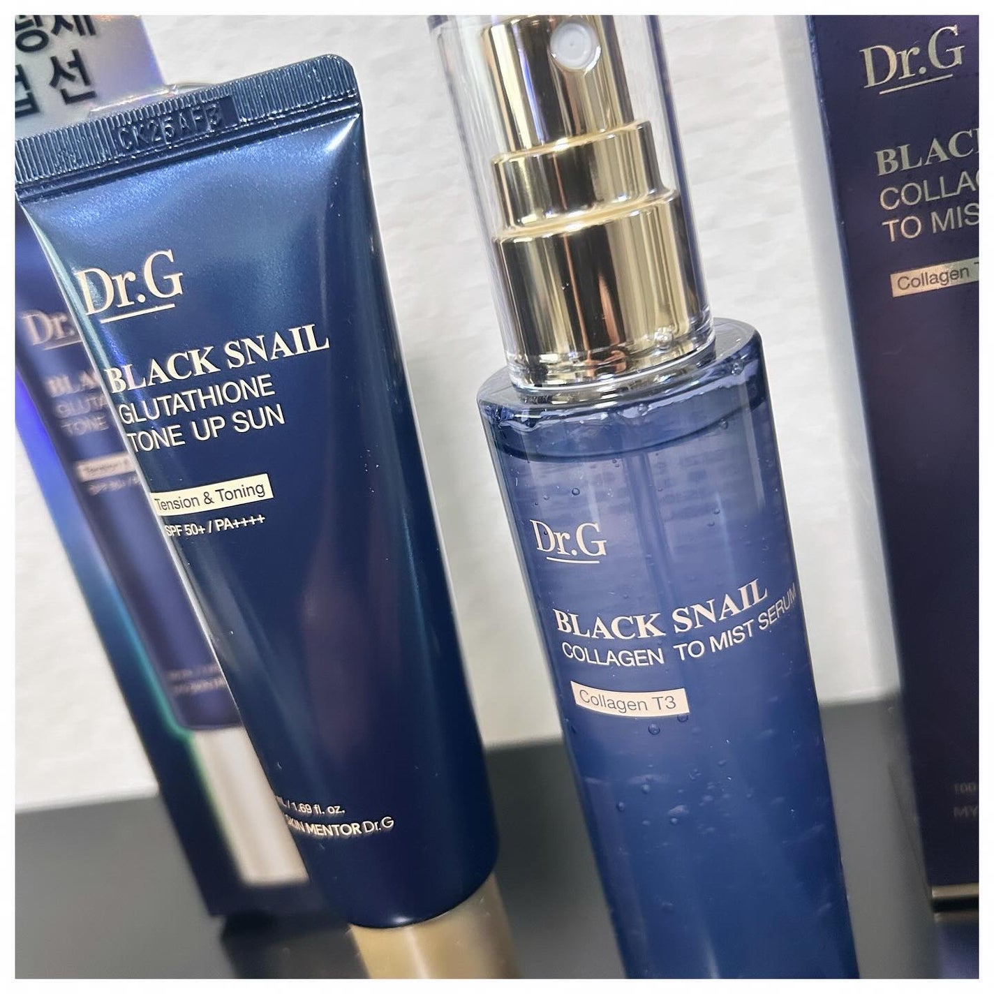 ドクタージー ブラックスネイル コラーゲンミスト/Dr.G/ミスト状化粧水を使ったクチコミ(1枚目)