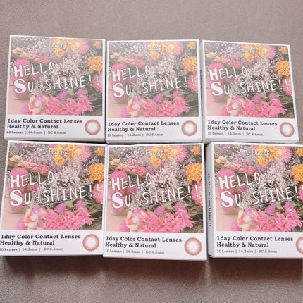 ハローサンシャイン/Hello Sunshine/カラーコンタクトレンズを使ったクチコミ(2枚目)