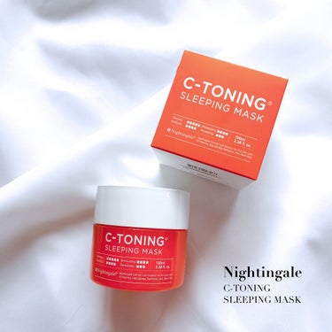 C-TONING SLEEPING MASK  /Nightingale(ナイチンゲール)/フェイスクリームを使ったクチコミ（1枚目）