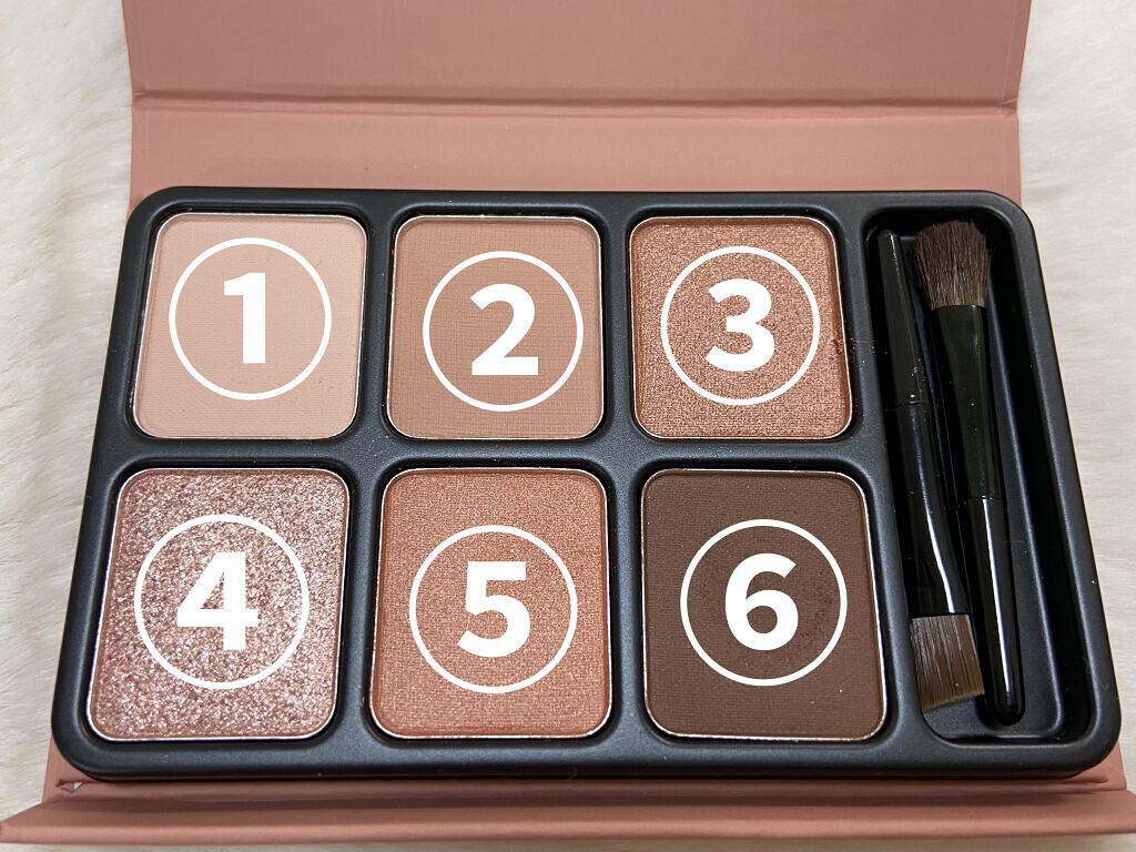 アイカラーパレット/heme/アイシャドウパレットを使ったクチコミ（2枚目）