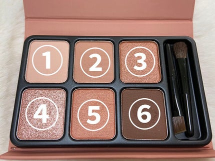 アイカラーパレット/heme/アイシャドウパレットを使ったクチコミ(2枚目)