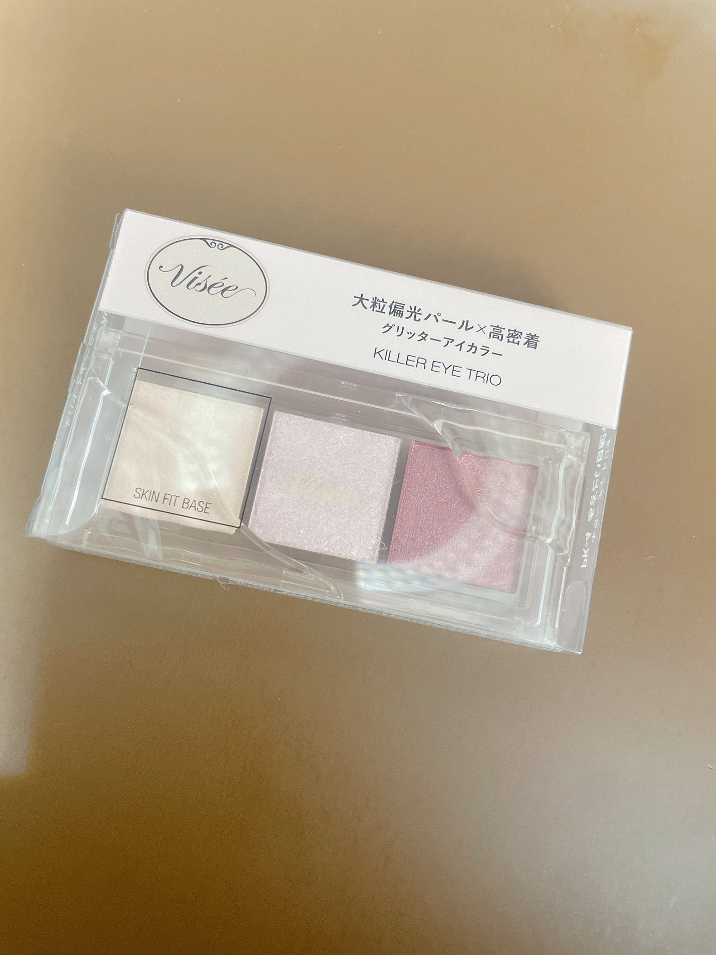 キラー アイ トリオ/Visée/アイシャドウパレットを使ったクチコミ(2枚目)