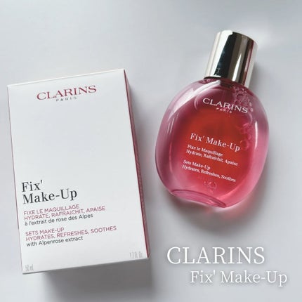 フィックス メイクアップ/CLARINS/ミスト状化粧水を使ったクチコミ(1枚目)