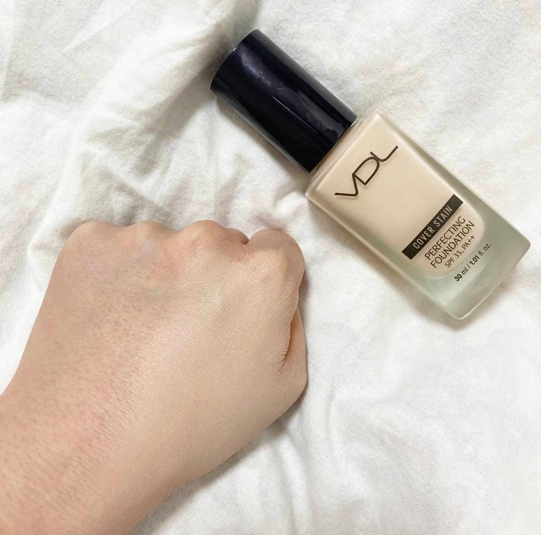 カバーステイン パーフェクティング ファンデーション/VDL/リキッドファンデーションを使ったクチコミ(4枚目)