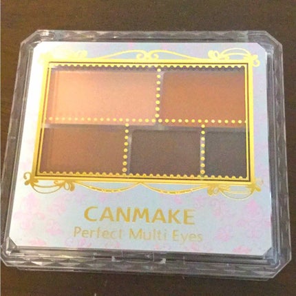 パーフェクトマルチアイズ/キャンメイク/アイシャドウパレットを使ったクチコミ(2枚目)