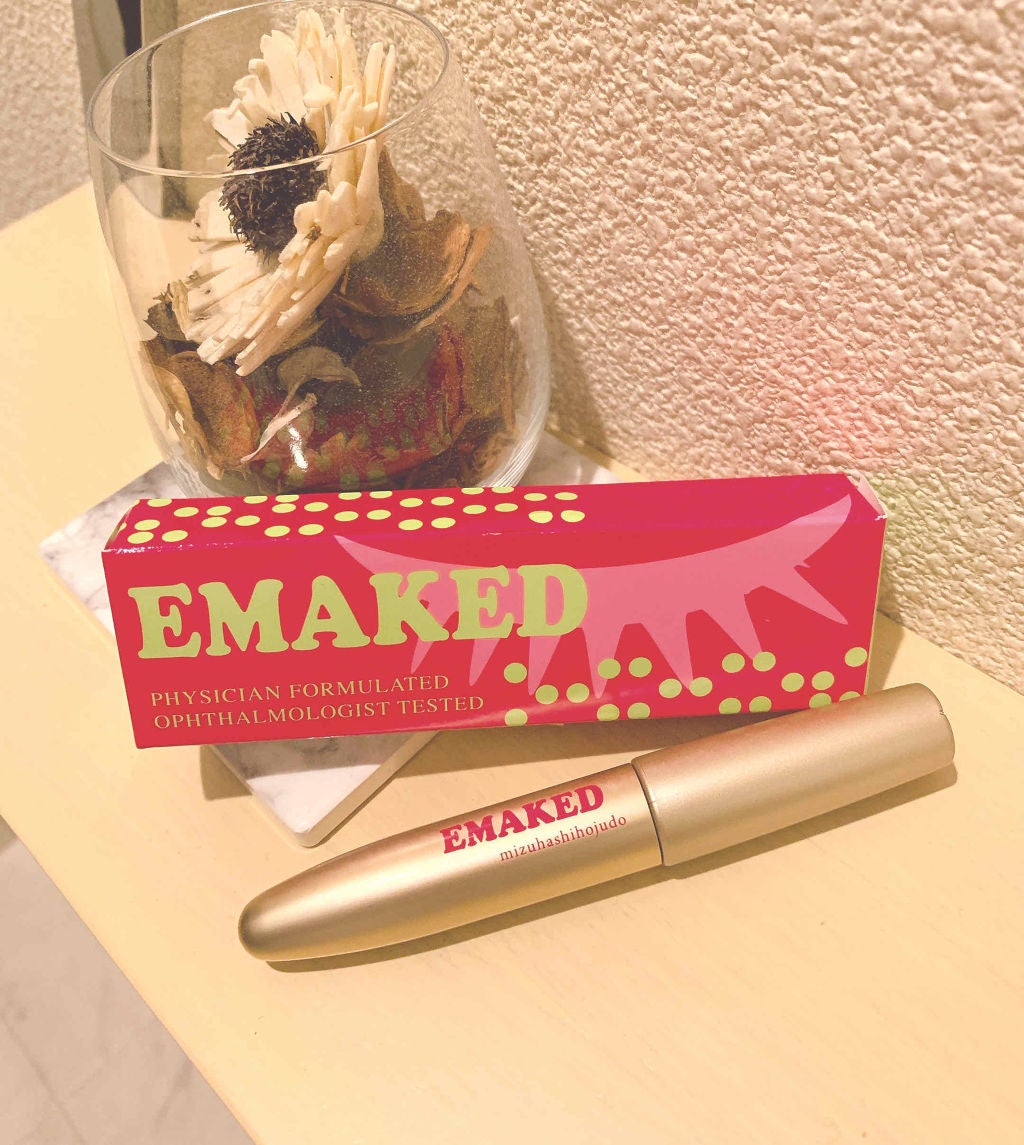 EMAKED(エマーキット)/水橋保寿堂製薬/まつげ美容液を使ったクチコミ(1枚目)