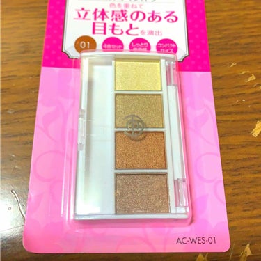 エルファー グリッターアイシャドウ/DAISO/アイシャドウパレットを使ったクチコミ（1枚目）