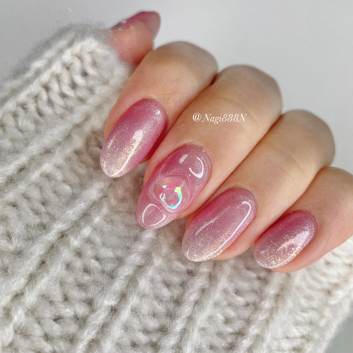 マグネットジェル/NAILTOWN/ジェルネイルを使ったクチコミ（2枚目）