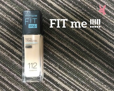 フィットミー リキッドファンデーション R/MAYBELLINE NEW YORK/リキッドファンデーションを使ったクチコミ（1枚目）