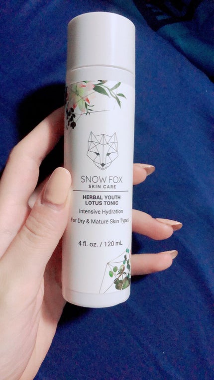 ハーバル ユース ロータス トニック/SNOW FOX SKINCARE/化粧水を使ったクチコミ(1枚目)