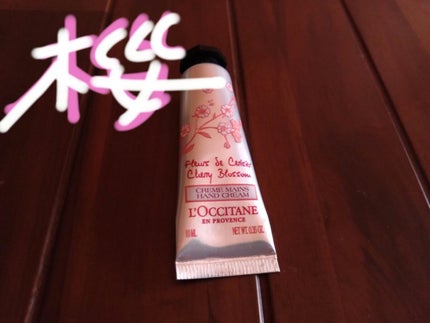 チェリーブロッサム ソフトハンドクリーム/L'OCCITANE/ハンドクリームを使ったクチコミ(1枚目)