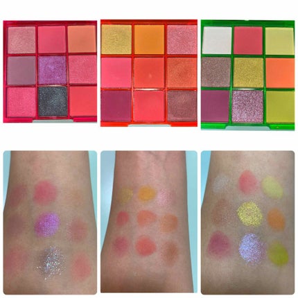 UR GLAM BLOOMING EYE COLOR PALETTE/U R GLAM/アイシャドウパレットを使ったクチコミ(2枚目)