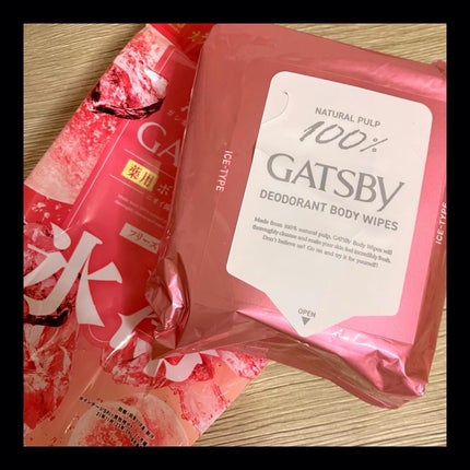 アイスデオドラント ボディペーパーN フリーズピーチ/ギャツビー/ボディシートを使ったクチコミ(1枚目)