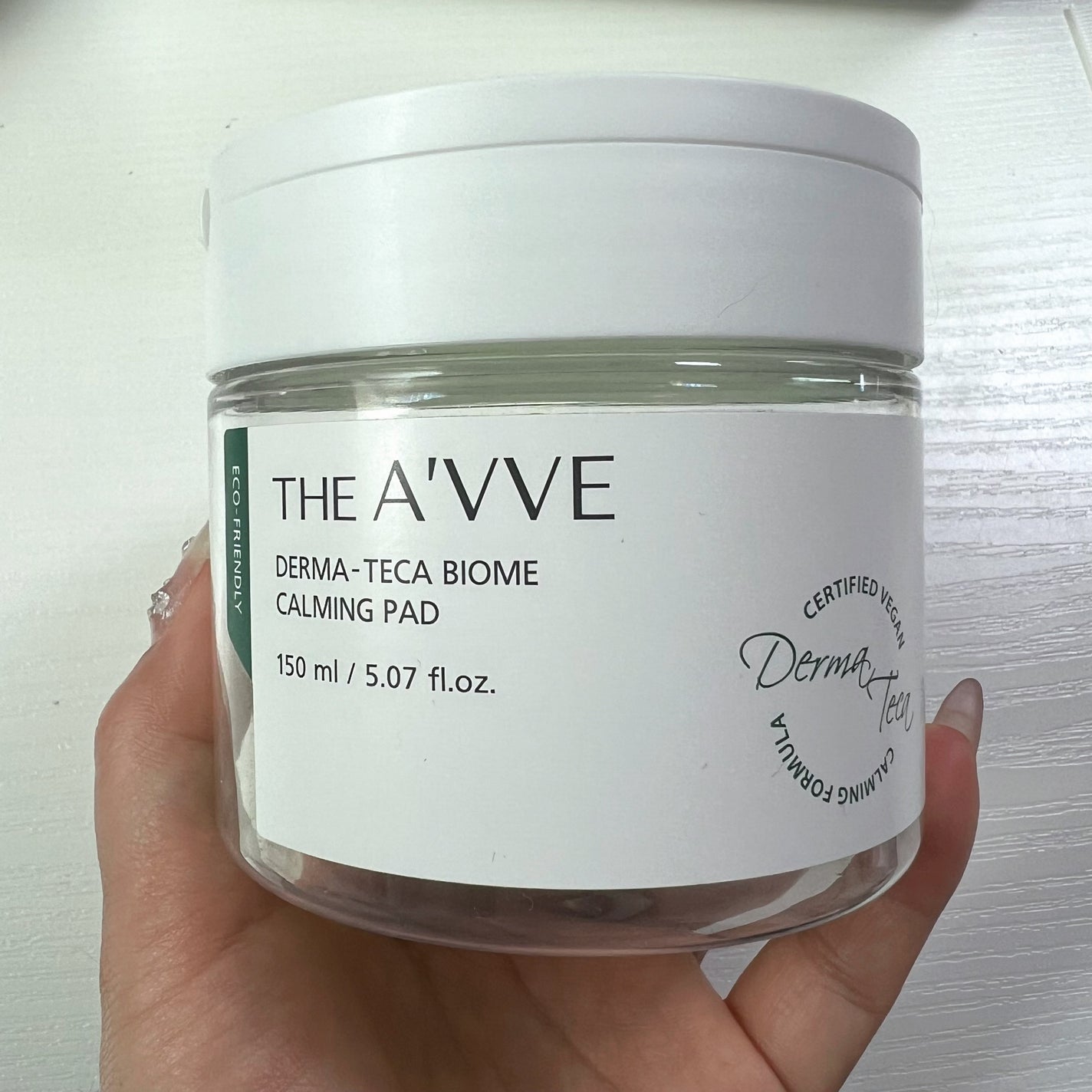 ダーマテカバイオームカーミングパッド/THE A'VVE/トナーパッドを使ったクチコミ(1枚目)
