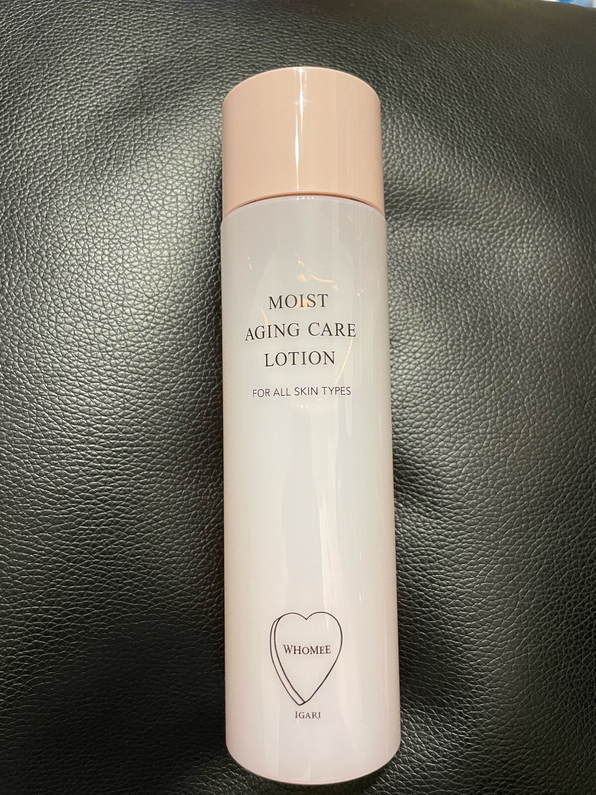 モイストエイジングケアローション/WHOMEE/化粧水を使ったクチコミ（1枚目）
