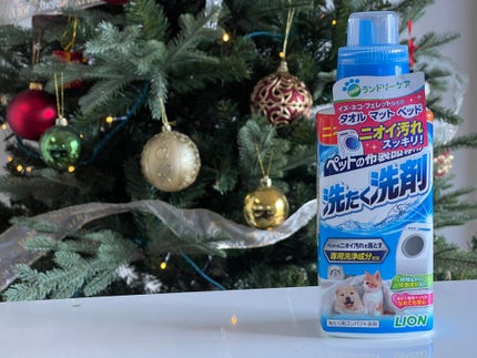 ペットの布製品専用 洗たく洗剤/ライオン/洗濯洗剤を使ったクチコミ(1枚目)