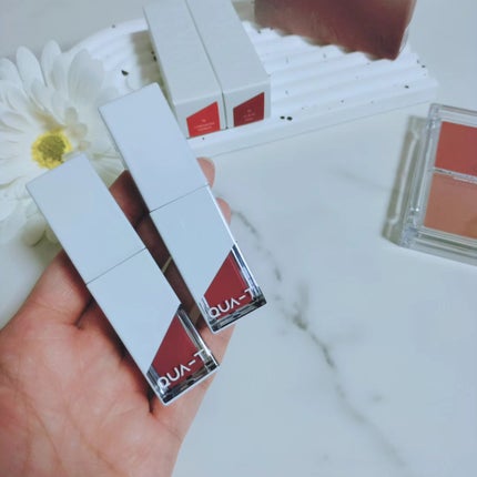 ザグラスタトゥーティント/QUA-T/リップティントを使ったクチコミ(2枚目)