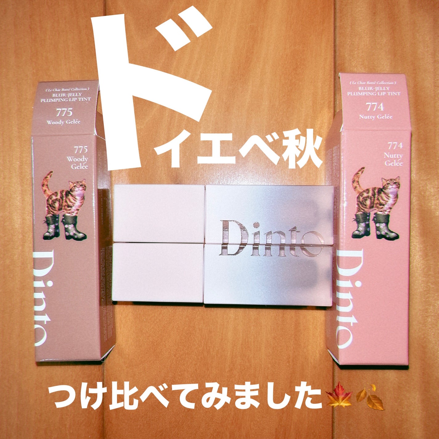 (ル・シャ ボテコレクション)ブラーゼリーボリュームリップティント/Dinto/リップティントを使ったクチコミ(1枚目)