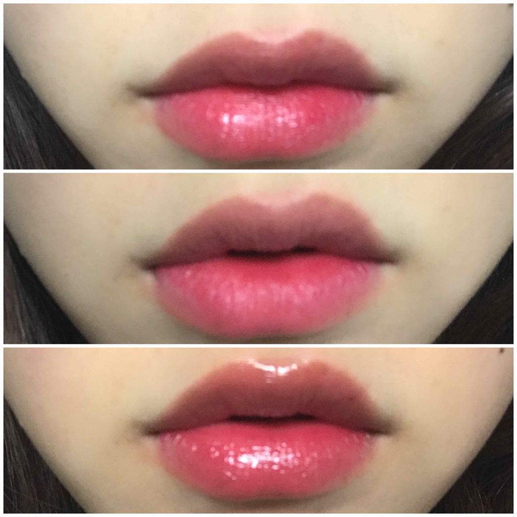 ディアダーリン ウォータージェルティント (アイスティント)/ETUDE/口紅を使ったクチコミ(2枚目)