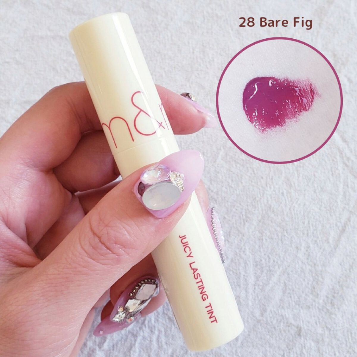 ジューシーラスティングティント/rom&nd/リップティントを使ったクチコミ(1枚目)