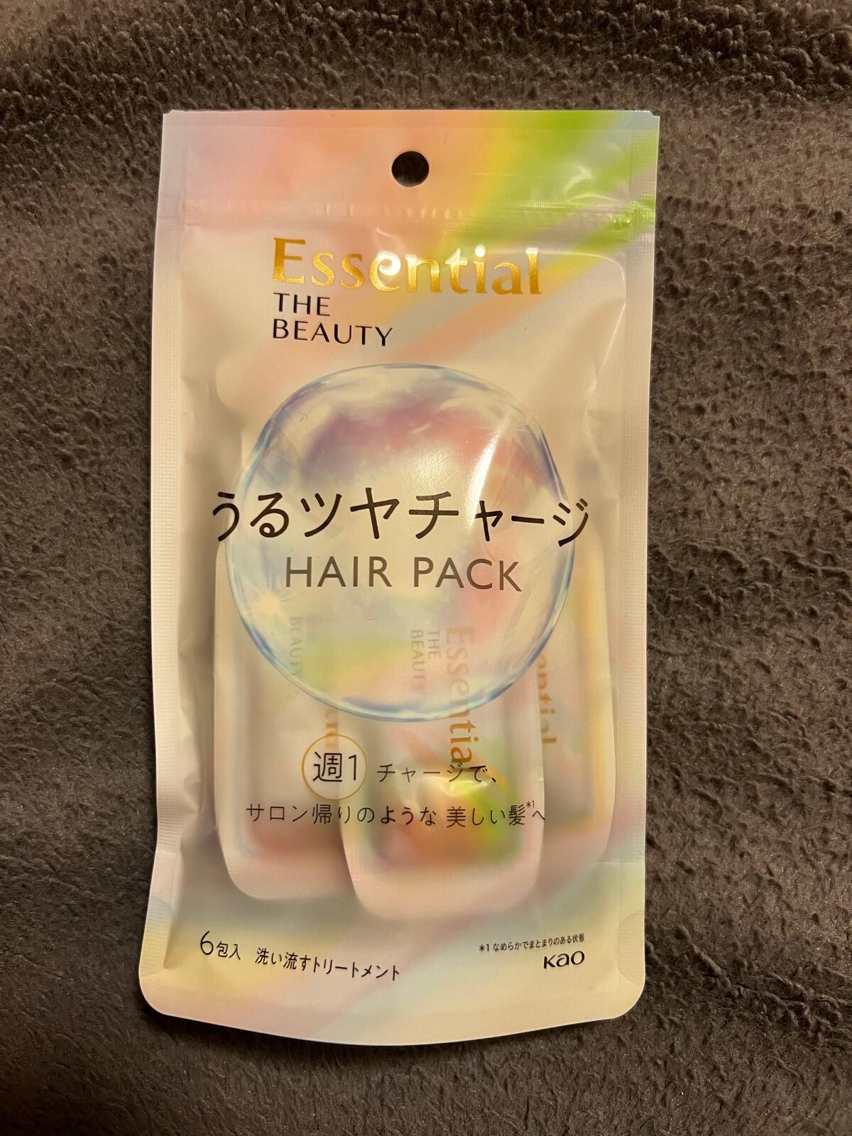 ザビューティ うるツヤチャージヘアパック/エッセンシャル/ヘアマスク・ヘアパックを使ったクチコミ(1枚目)