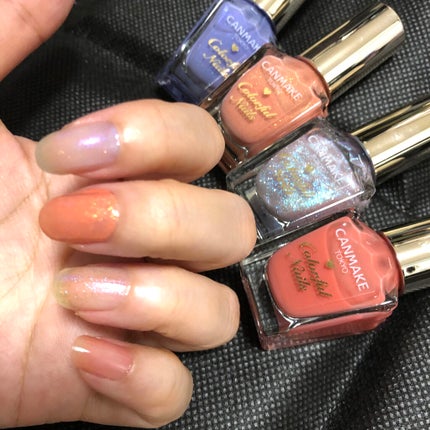 カラフルネイルズ/キャンメイク/マニキュアを使ったクチコミ(2枚目)