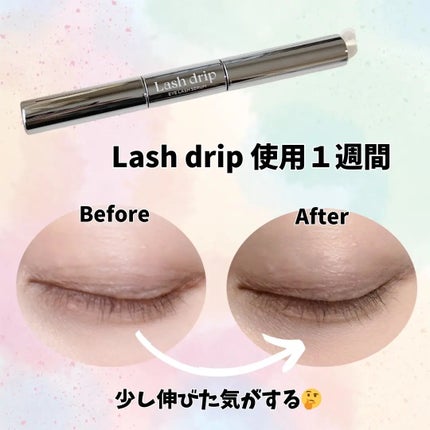 Lash drip アイラッシュセラム/Lash drip/まつげ美容液を使ったクチコミ(3枚目)