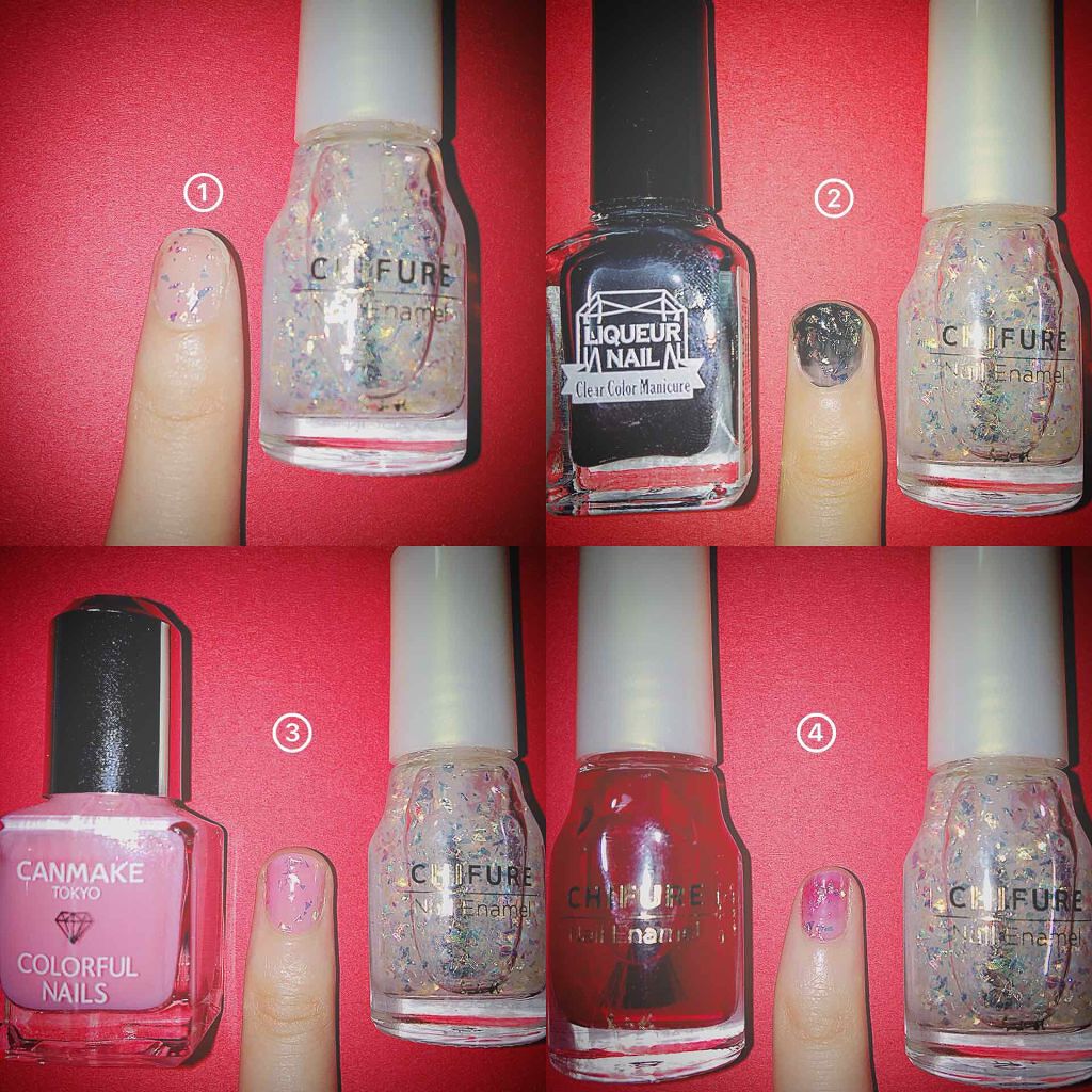カラフルネイルズ/キャンメイク/マニキュアを使ったクチコミ(2枚目)