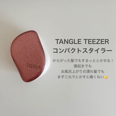 コンパクトスタイラー/TANGLE TEEZER/ヘアブラシを使ったクチコミ（2枚目）