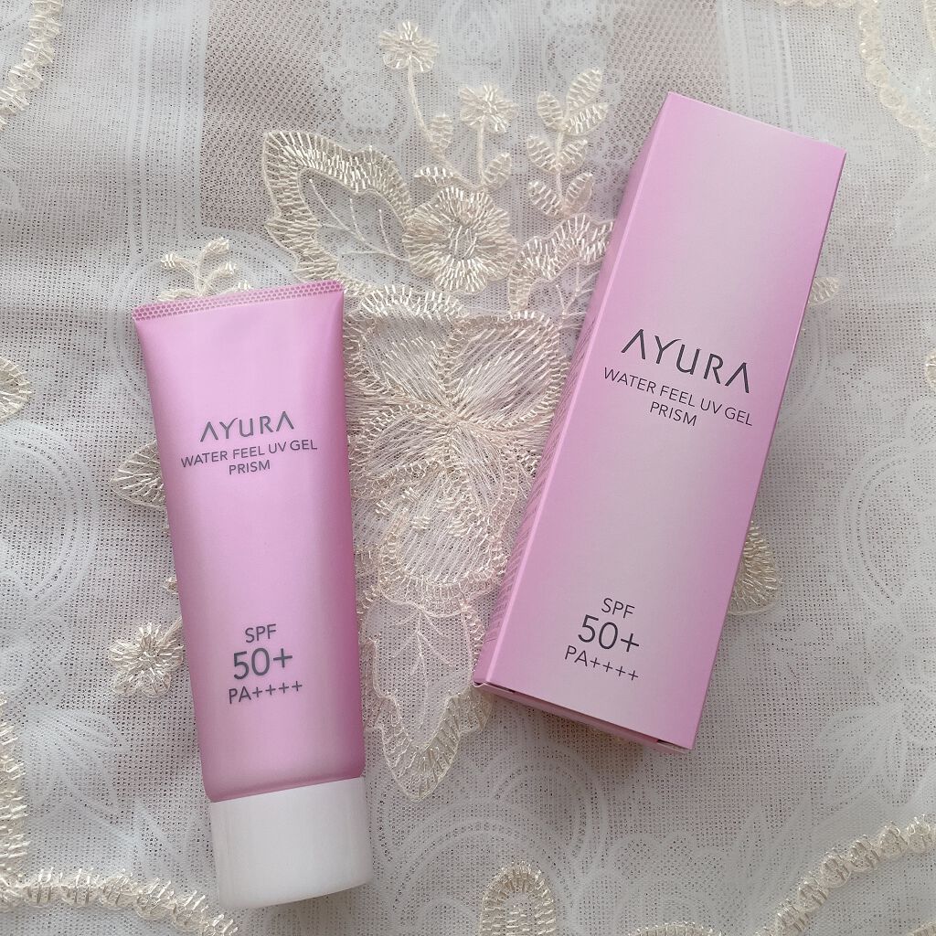 ウォーターフィールUVジェルα プリズム/AYURA/日焼け止めジェルを使ったクチコミ(1枚目)