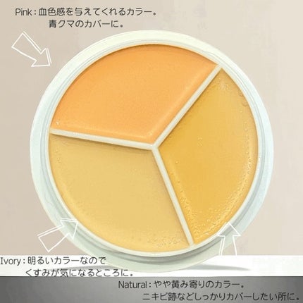 カバーアッププロコンシーラー/TFIT/パレットコンシーラーを使ったクチコミ(4枚目)