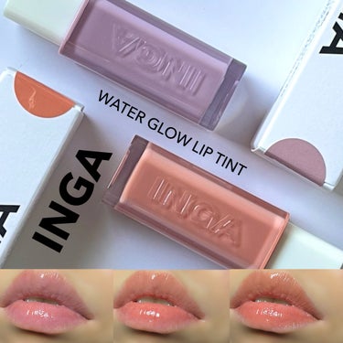 Water Glow Lip Tint 05 スプラッシュ（Splash）/INGA/口紅を使ったクチコミ（1枚目）