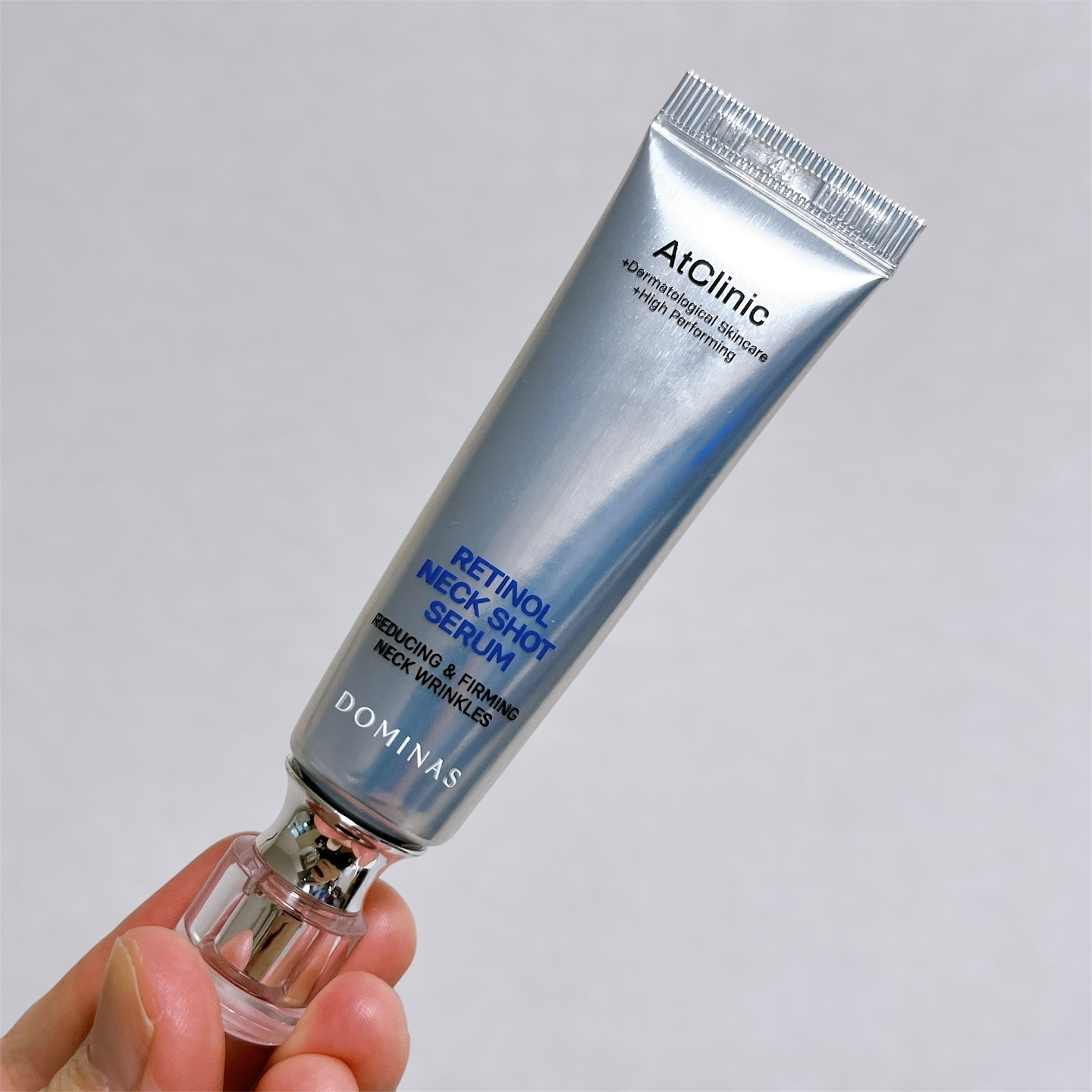 アットクリニック レチノール1600 ネックショット セラム/DOMINAS/ネック・デコルテケアを使ったクチコミ（2枚目）