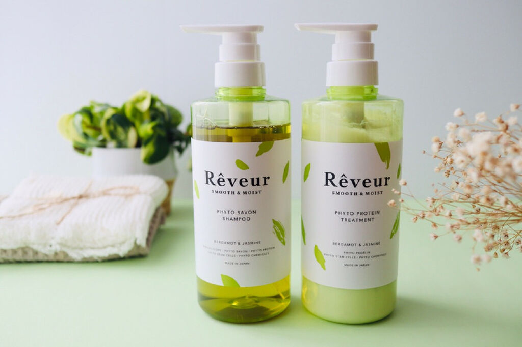 レヴール スムース＆モイスト シャンプー／トリートメント/Reveur(レヴール)/市販シャンプーを使ったクチコミ（1枚目）