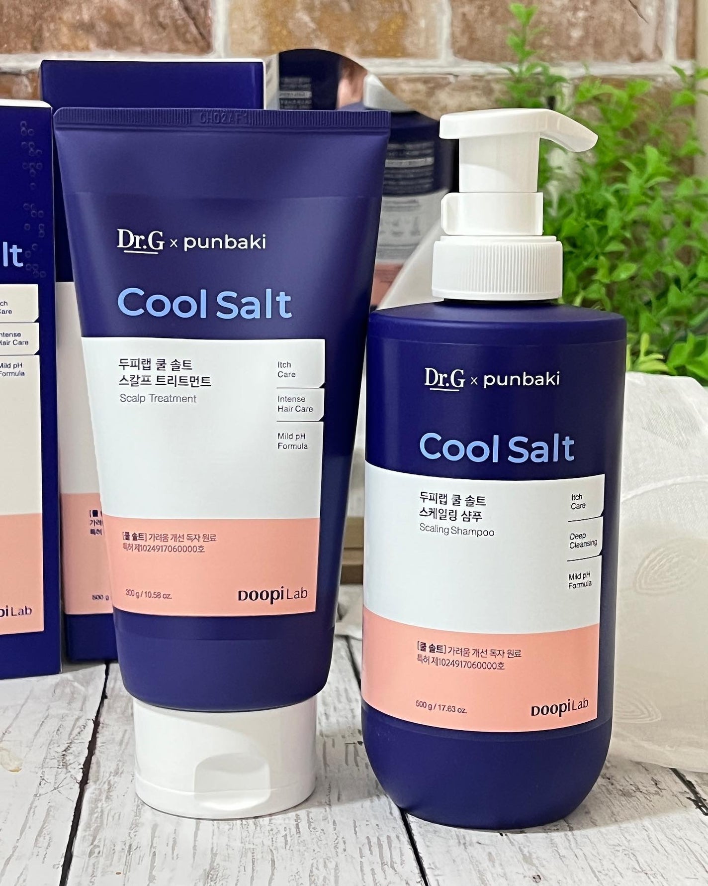 クールソルトスケーリングシャンプー/クールソルトスカルプトリートメント/Dr.G/市販シャンプーを使ったクチコミ(1枚目)
