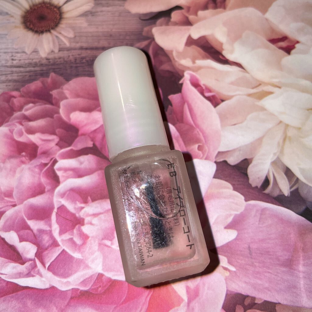 エバビレーナ アイブローコート/DAISO/アイブロウコートを使ったクチコミ（2枚目）