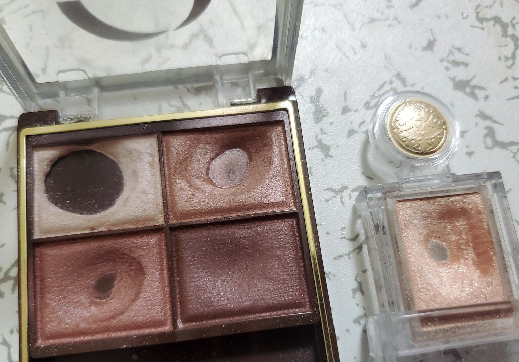 スキニーリッチシャドウ/excel/アイシャドウパレットを使ったクチコミ(2枚目)