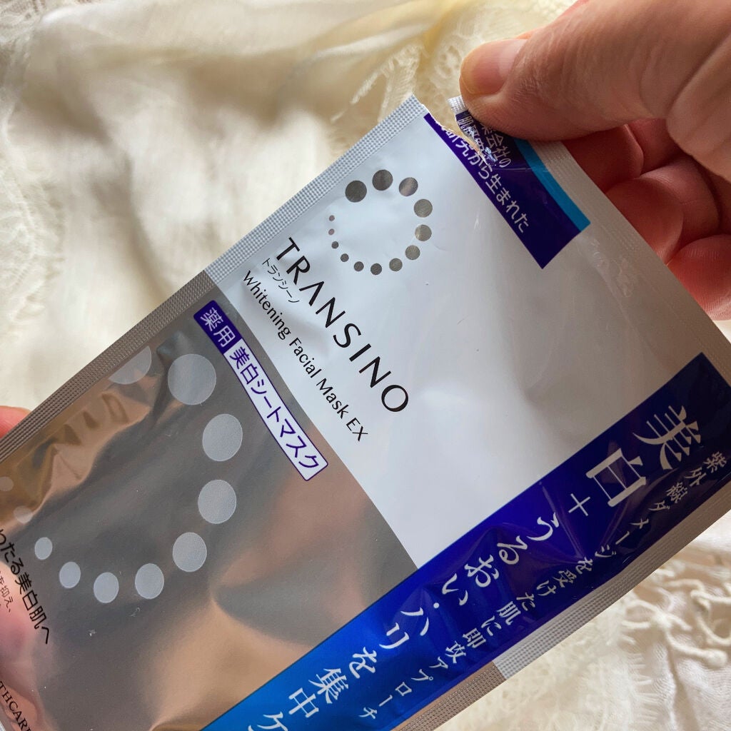 薬用ホワイトニング フェイシャルマスクEX/トランシーノ/シートマスク・パックを使ったクチコミ(2枚目)
