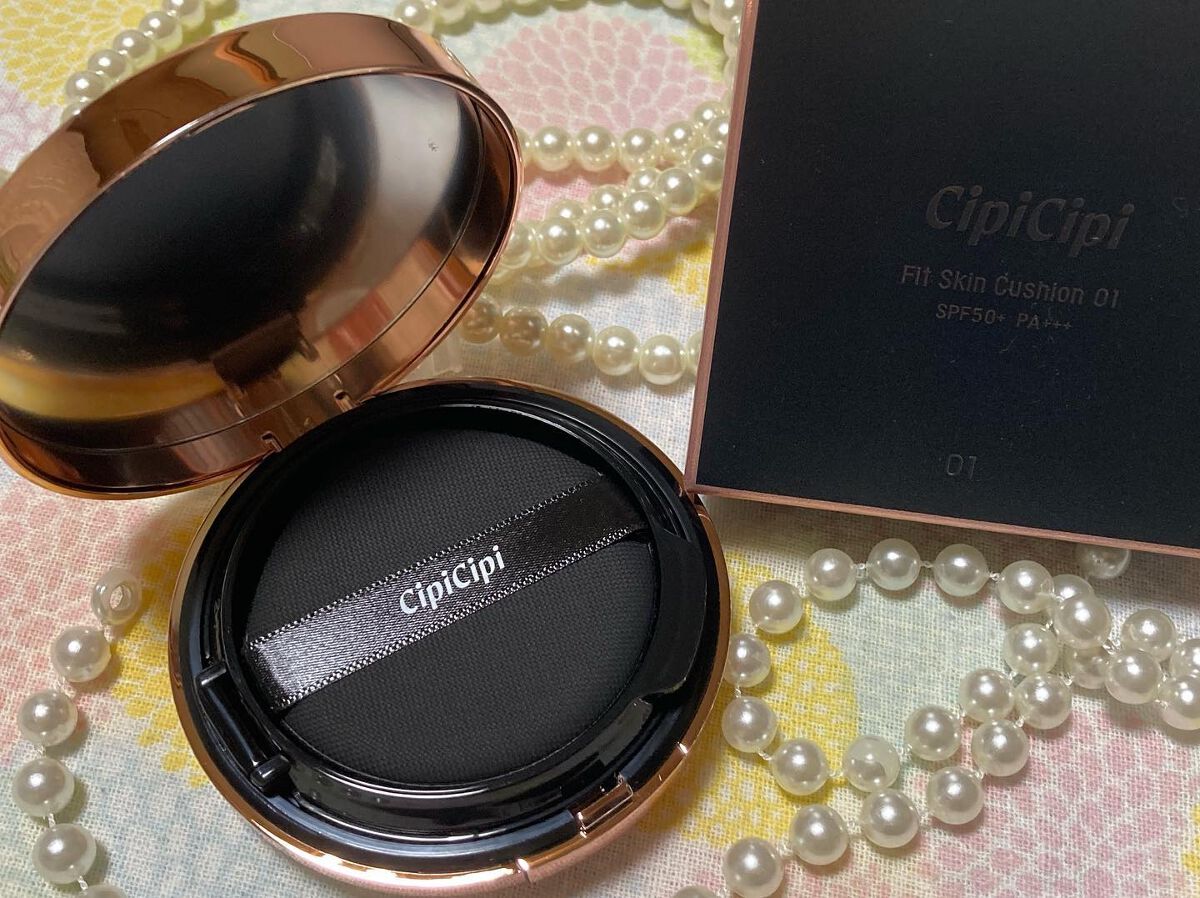 シピシピ フィットスキンクッション/CipiCipi/クッションファンデーションを使ったクチコミ（2枚目）