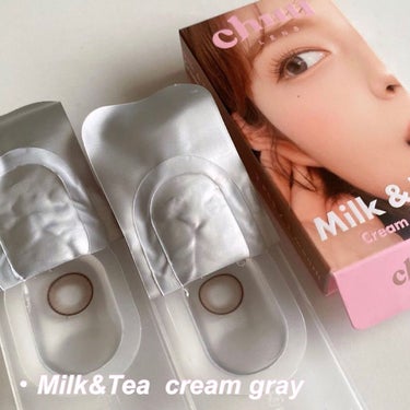 Milk&Tea/chuu LENS/カラーコンタクトレンズを使ったクチコミ（6枚目）