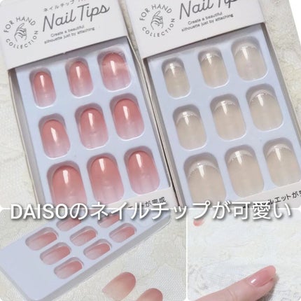 ゆき on LIPS 「DAISOさんのネイルチップです。10サイズ12枚入りなので、..」(1枚目)