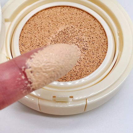 ブライトクッションコンパクトベルベット/Abib /クッションファンデーションを使ったクチコミ(3枚目)