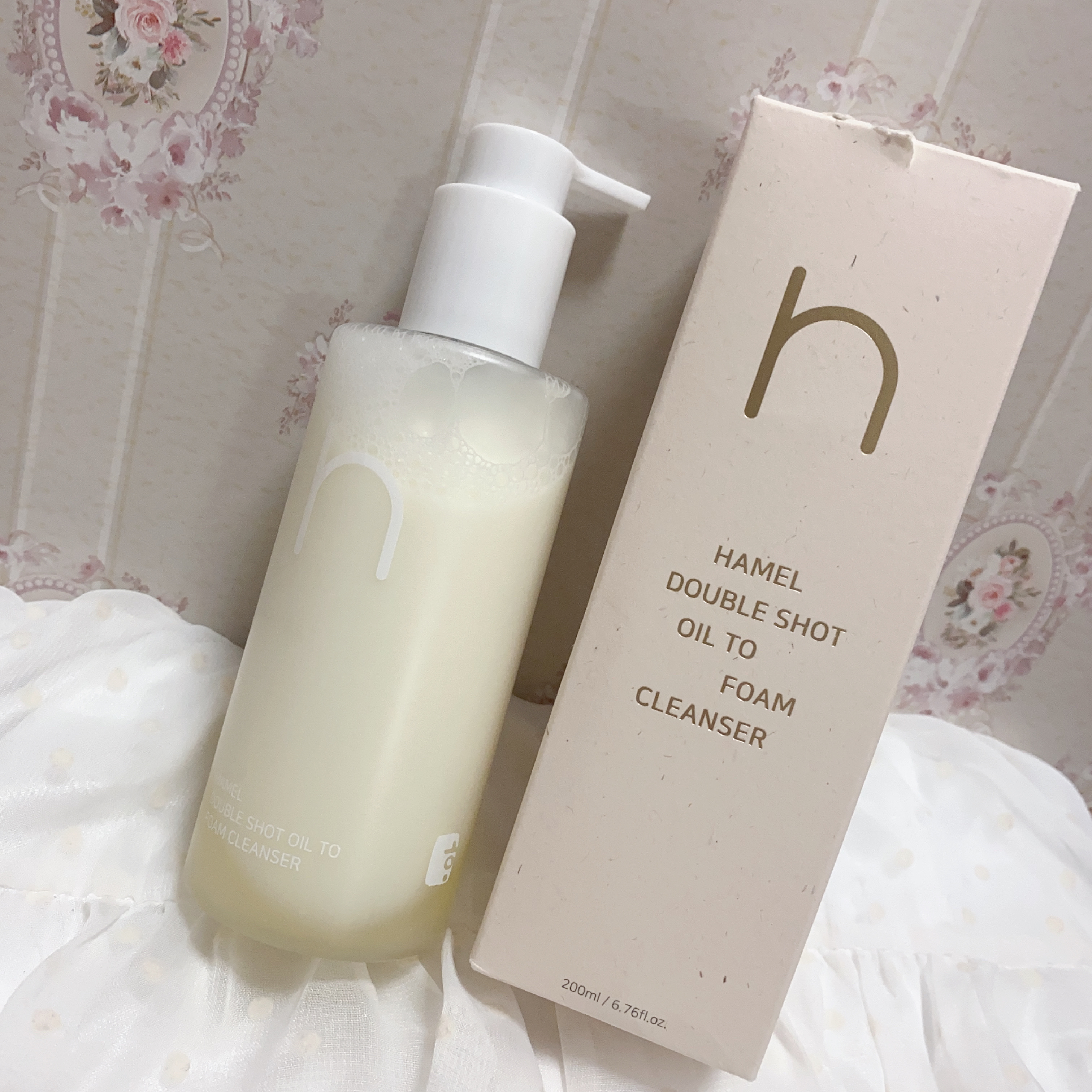 ダブルショットオイルトゥーフォームクレンザー/HAMEL/オイルクレンジングを使ったクチコミ（3枚目）