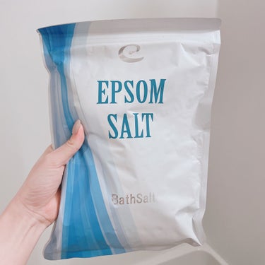 Epsom Salt (エプソムソルト) 国産(岡山県産)/EARTH CONSCIOUS (アースコンシャス)/入浴剤を使ったクチコミ（2枚目）