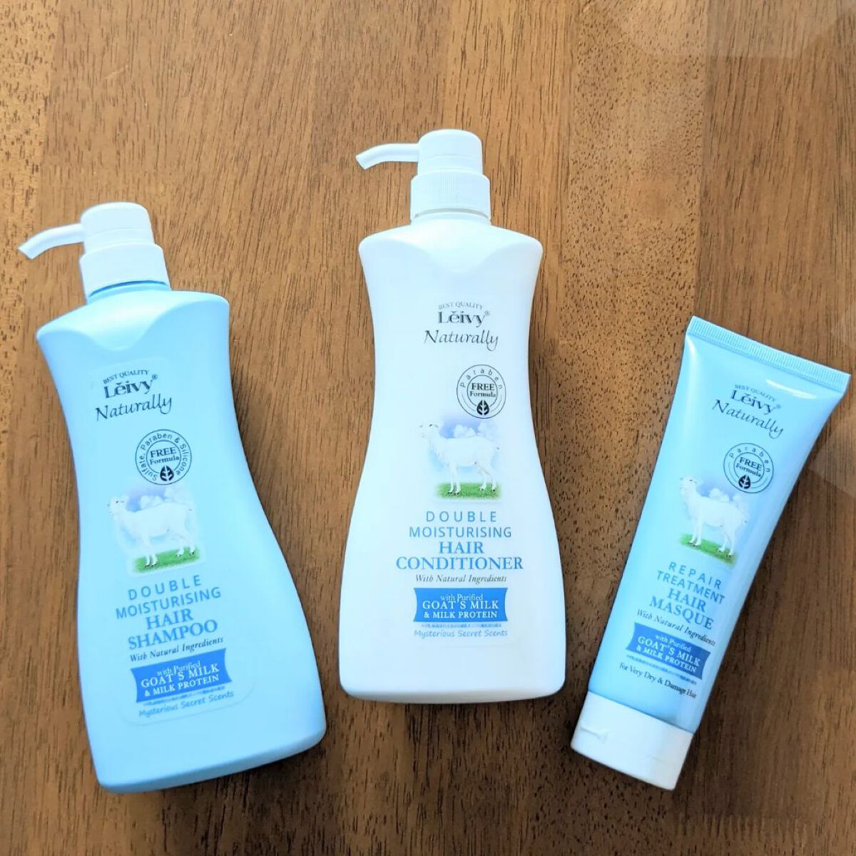 レイヴィー ヘアシャンプー ゴートミルク/Leivy/市販シャンプーを使ったクチコミ（3枚目）