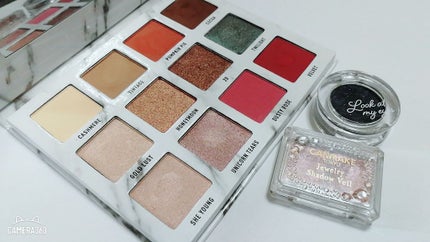 ジュエリーシャドウベール/キャンメイク/アイシャドウパレットを使ったクチコミ(2枚目)