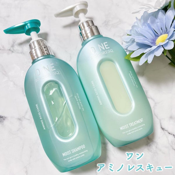 ワン アミノレスキューモイストシャンプー/トリートメント/アミノレスキュー/市販シャンプー by yu. フォロバ🐰💗